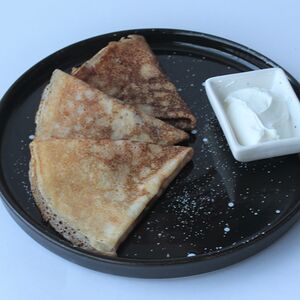 Блины классические со сметаной