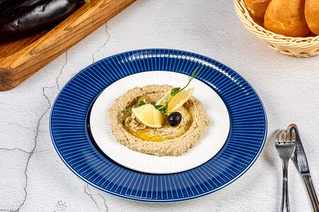 Мусс из баклажана