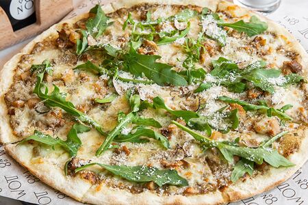 С белыми грибами и трюфелем