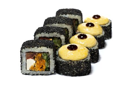 Запеченный ролл Фиеста с мидиями