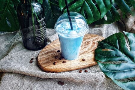 Айс Матча Латте голубая Тайская)