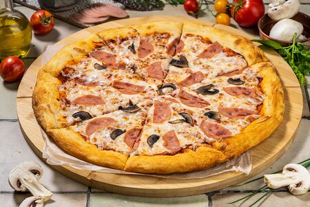 Пицца Ветчина и грибы