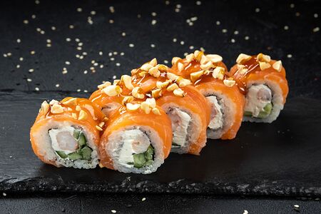 Панда с лососем