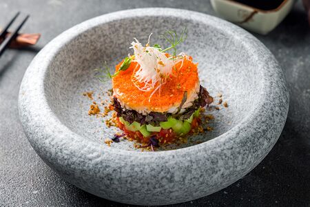 Тартар из краба