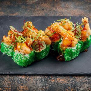 Тайский ролл с креветкой темпура 8шт