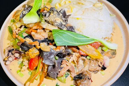 С морепродуктами