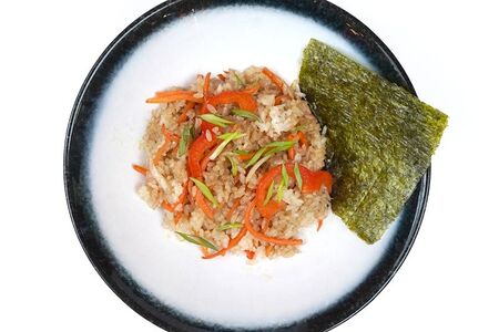 Рис азиатский с курицей