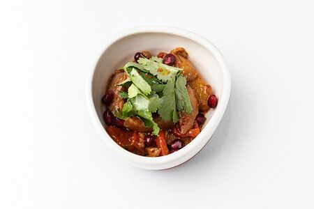 Запеченный баклажан по-гречески