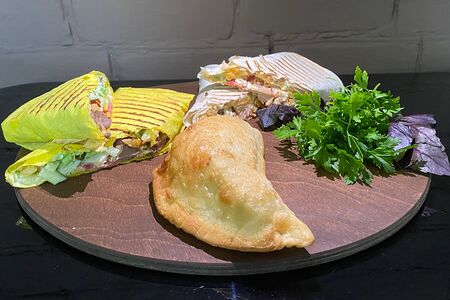 Шаурма из говядины на гриле