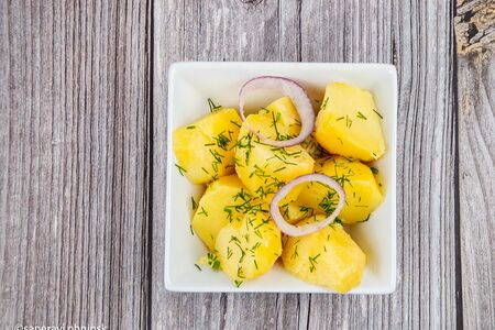 Отварной картофель