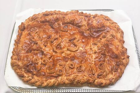 Пирог с курицей и картофелем