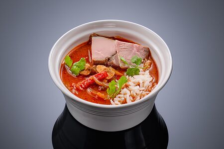 Суп Харчо из баранины со свежей кинзой