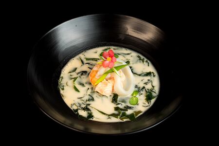 Суимоно сливочный с морепродуктами