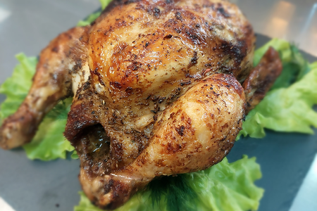 Курочка на углях