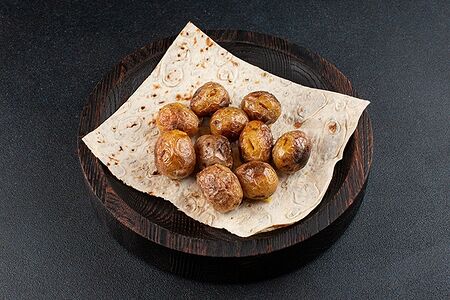 Картофель, запеченный на углях