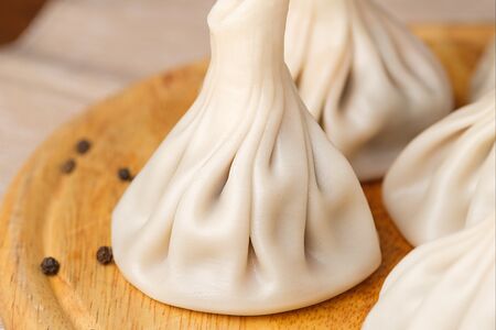 Хинкали с телятиной и специями