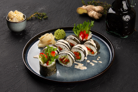 Ролл вегетарианский