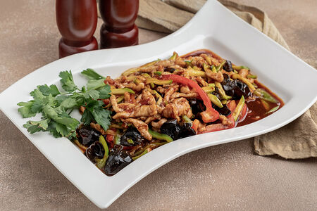 Свиные нити с рыбным вкусом