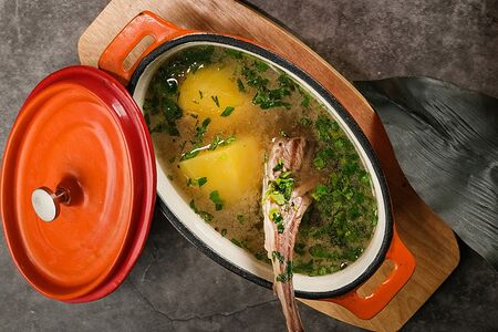 Суп из баранины с картофелем