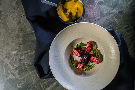 Тыквенно-имбирный крем