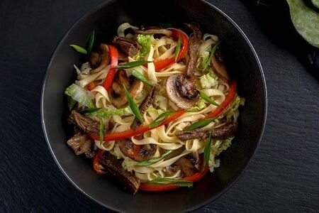 Лапша Удон с овощами  