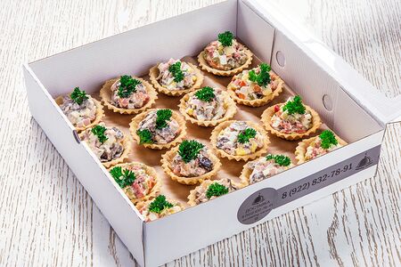 Бокс застольных тарталеток