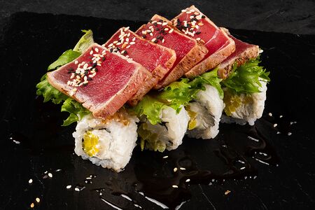 Татаки-ролл с тунцом