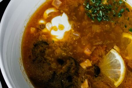 Солянка мясная