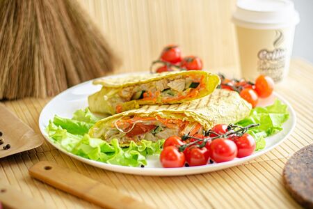 Шаурма с курицей