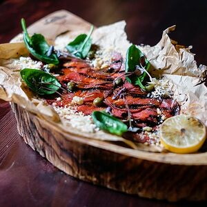 Карпаччо из оленины