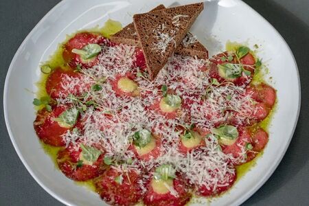 Карпаччо из мраморной говядины