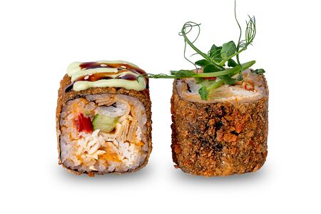 Жареный васаби-краб