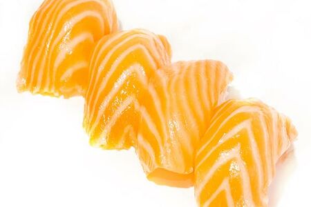 Нигири с лососем