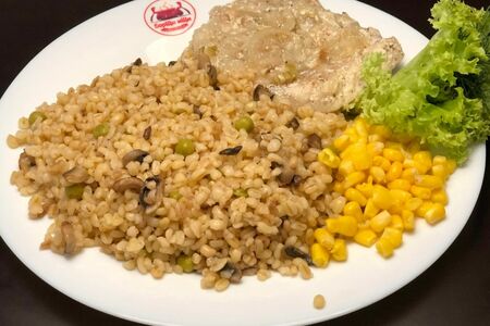 Булгур с грибами