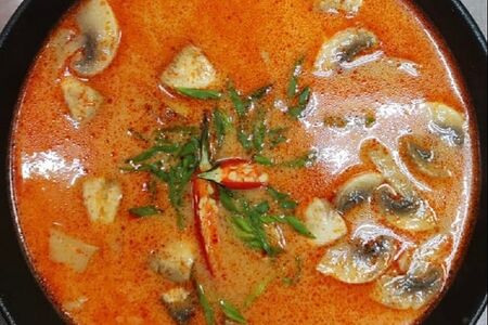 Том Ям морепродукты