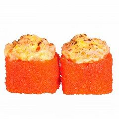 Запечённый с креветками 