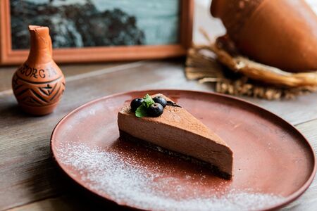 Чизкейк шоколадный