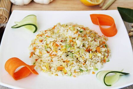 Рис с овощами