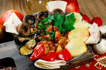 Садж из ягненка