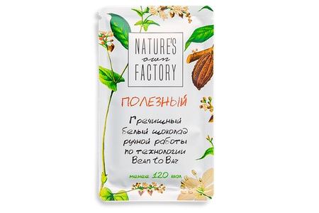 Гречишный белый шоколад Natures own factory