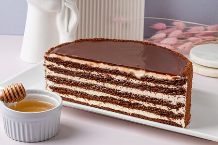 Испанский медовик половинка