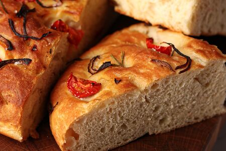 Фокачча с томатами