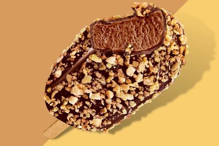 Мороженое Эскимо в глазури Шоколадное с арахисом