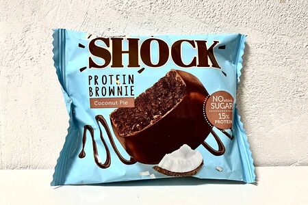 Протеиновое печенье Shock Брауни и кокосовый пирог