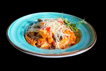 Паста с ростбифом