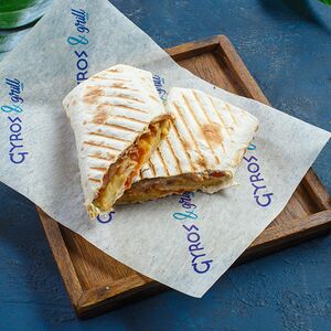 Греческая шаурма со свининой