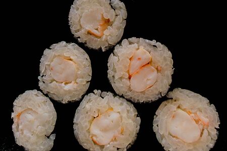 Ролл креветка