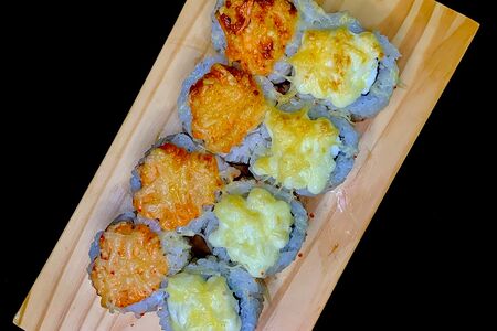 Запеченный с кальмаром