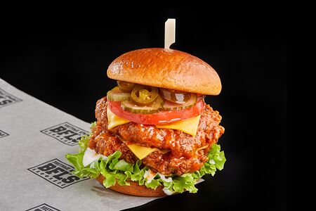 Новинка. Дабл чикен чиз сэндвич