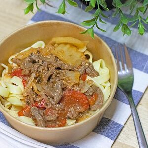 Лагман с говядиной